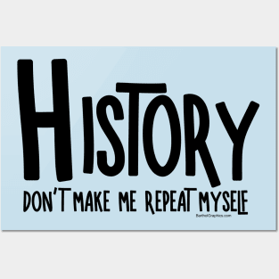 Repeat History Posters and Art